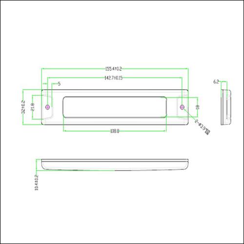 155x32mm RFID Tag